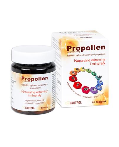 Propollen - 60 tabl. - cena, opinie, dawkowanie zdjęcie