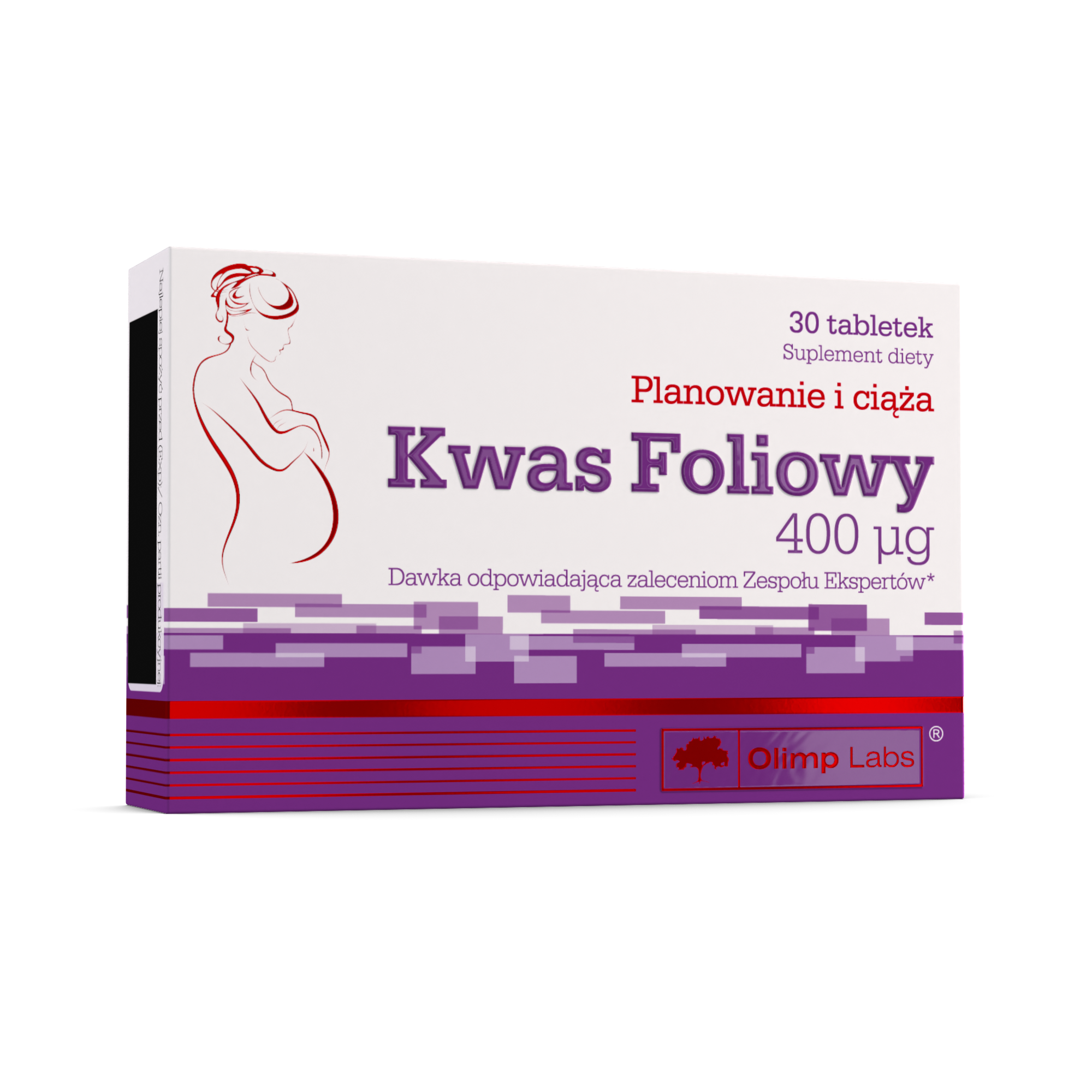 OLIMP, KWAS FOLIOWY 400 µg - 30 tabl. zdjęcie