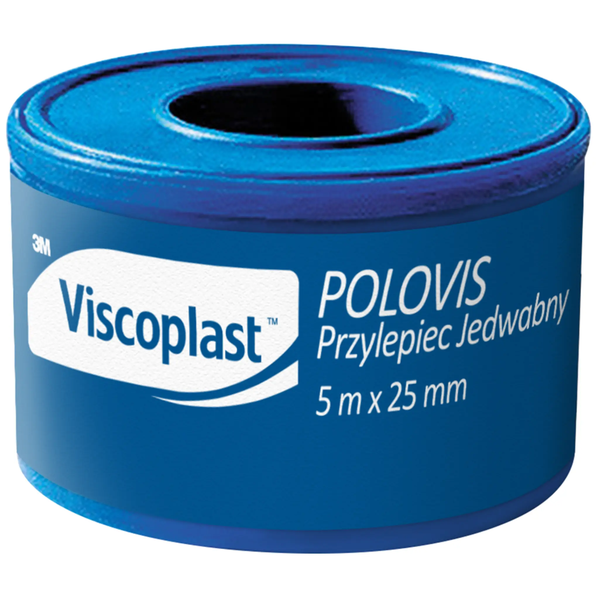 Viscoplast Polovis przylepiec jedwabny 5m x 25mm 1 sztuka