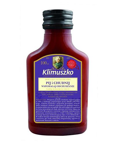 Zioła Ojca Klimuszko Pij i Chudnij wspomaganie prawidłowej masy ciała, 100 ml, cena, opinie, wskazania zdjęcie