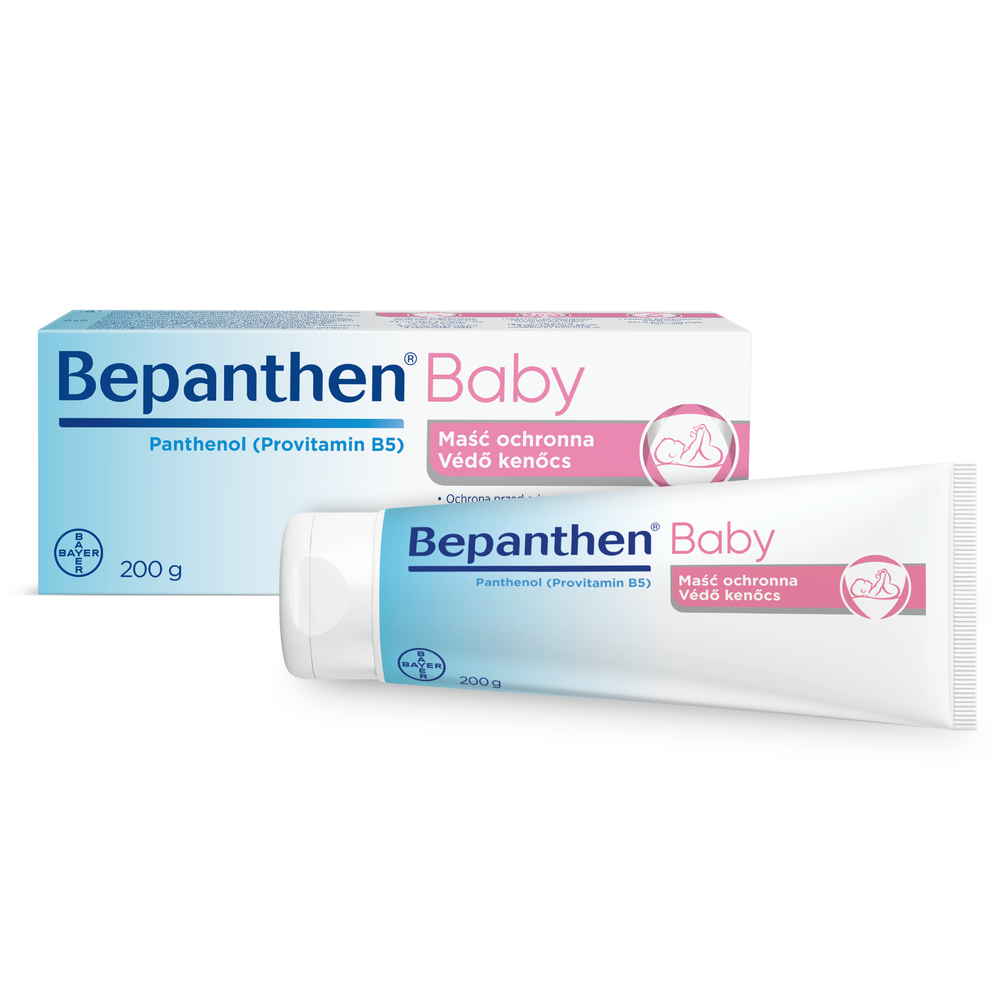 Bepanthen Baby, maść ochronna, 200 g. zdjęcie