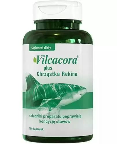Vilcacora plus Chrząstka rekina 100 kapsułek zdjęcie