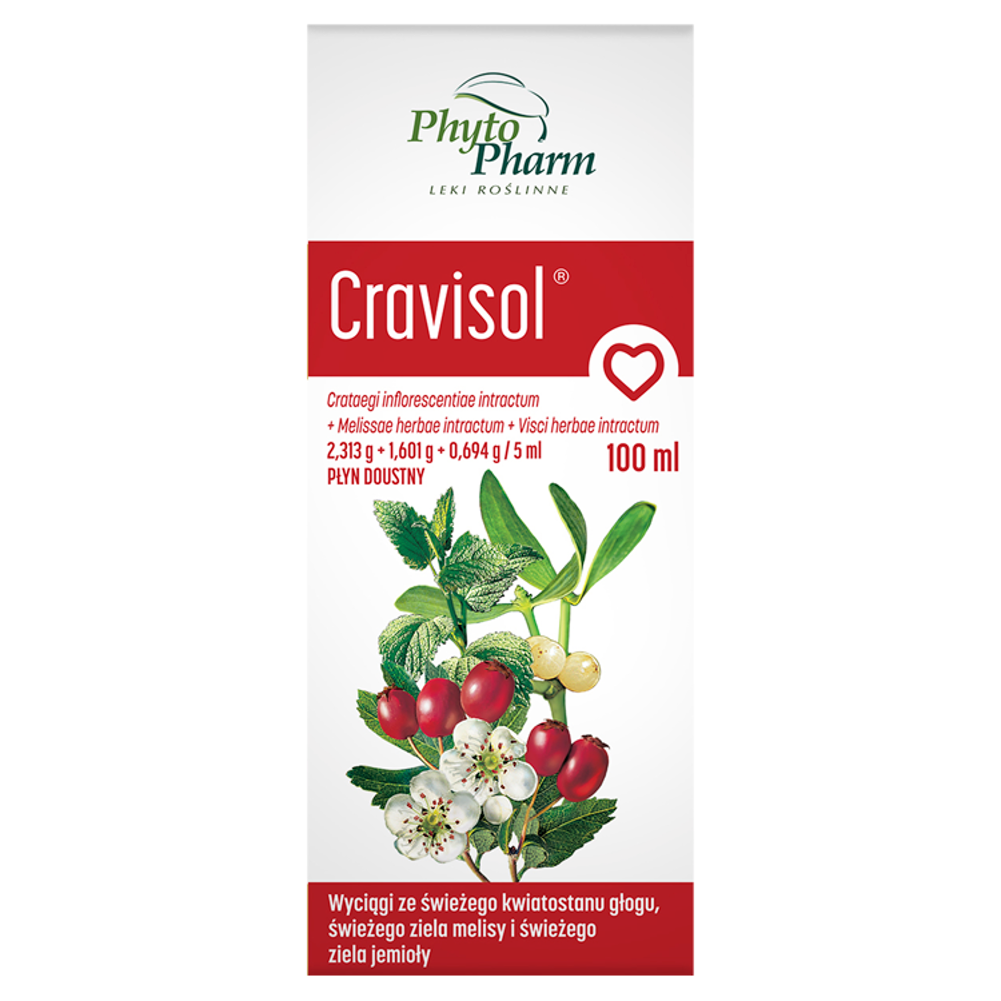 Cravisol (0,46 g + 0,322 g + 0,138 g)/ml płyn doustny 100 ml zdjęcie