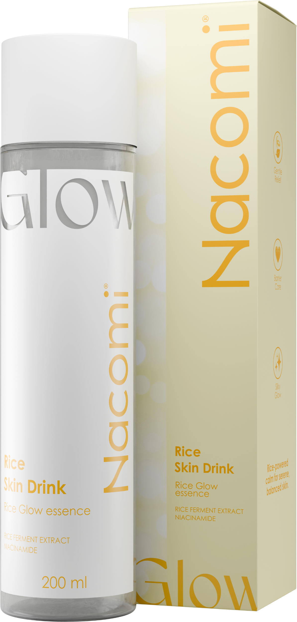 Nacomi Rice Skin Drink-Deep Relief Essence, 200 ml zdjęcie