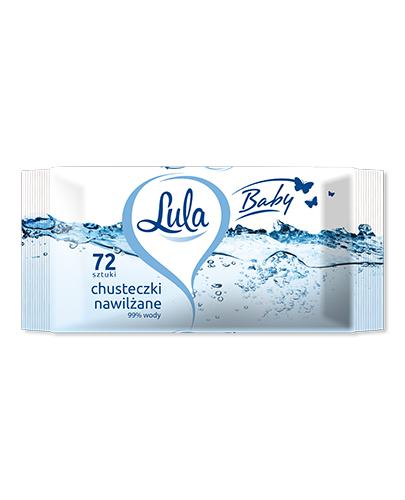 Lula Baby Chusteczki nawilżane 99% wody, 72 szt. cena, opinie, skład zdjęcie