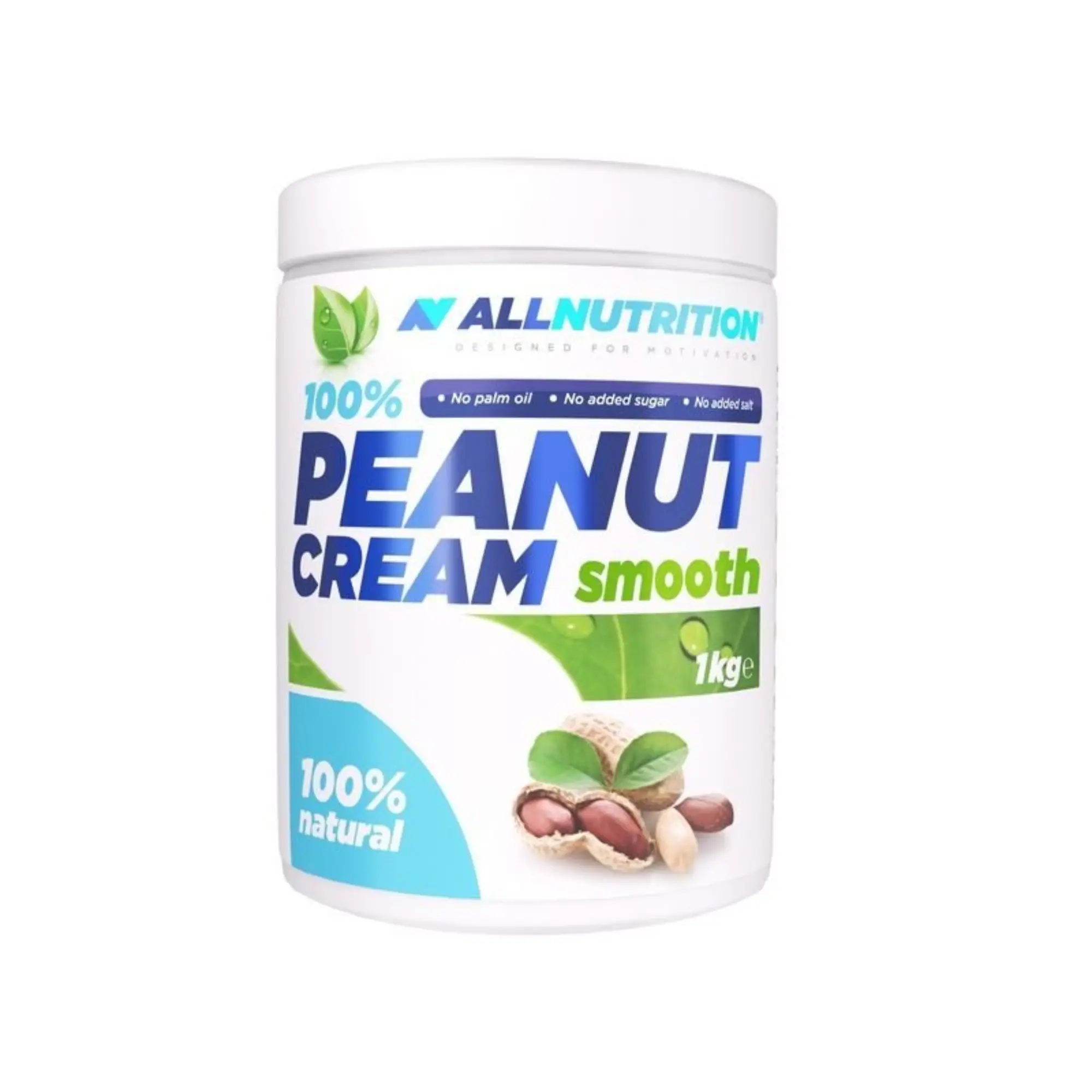 Allnutrition Peanut Cream Smooth, orzechowy, 1000 g zdjęcie