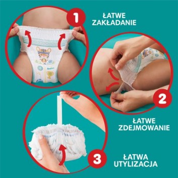 Pampers Pants 7 XXLarge Pieluchomajtki 17+ kg, 38 sztuk