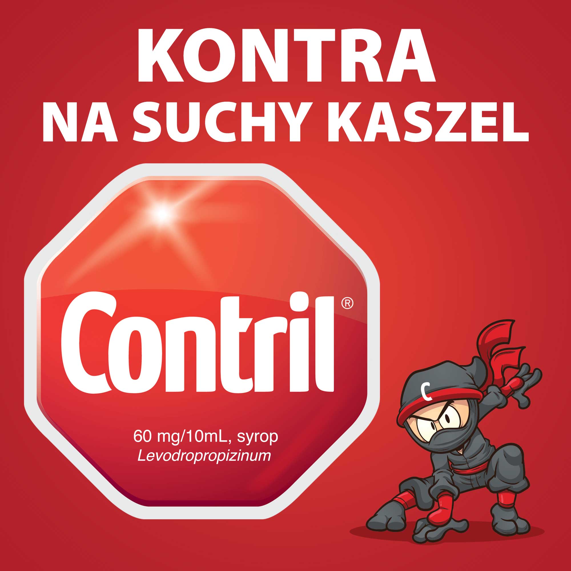 Contril 60 mg/10 ml syrop 120 ml