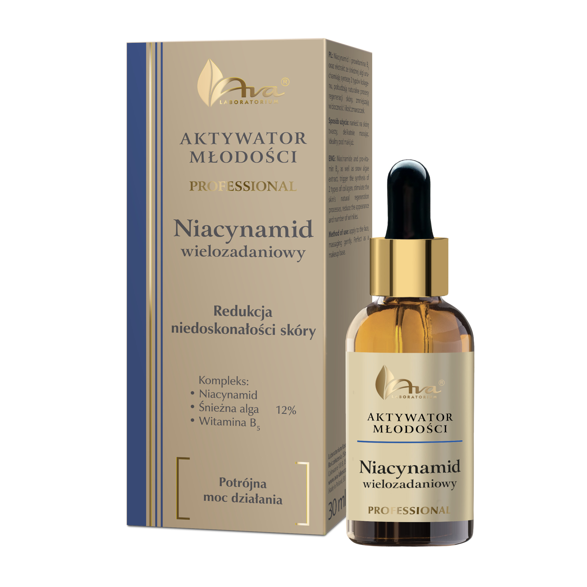 Ava, Aktywator Młodości-Niacynamid wielozadaniowy, 30 ml zdjęcie