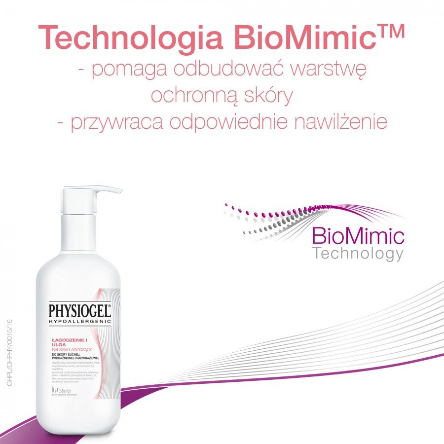 Physiogel Łagodzenie i ulga balsam łagodzący do ciała 400 ml