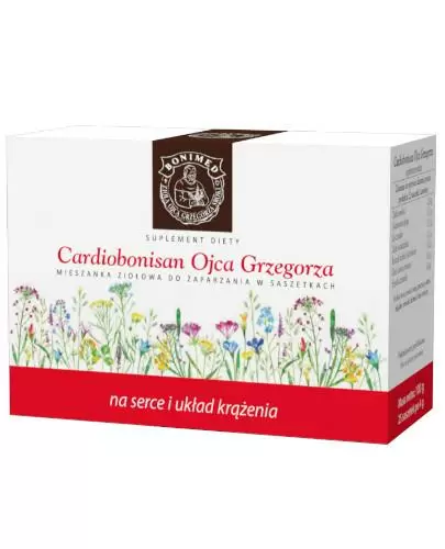 Cardiobonisan Ojca Grzegorza zioła do zaparzania 25 saszetek zdjęcie
