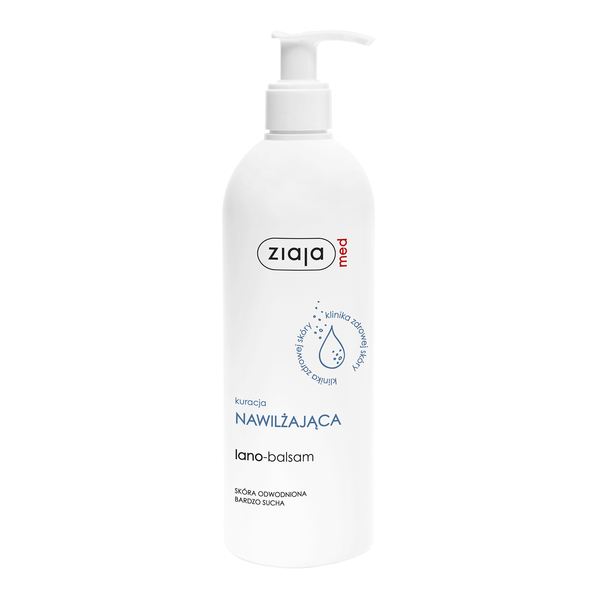 Ziaja Med Kuracja Nawilżająca, lano-balsam, skóra odwodniona, bardzo sucha, 400 ml zdjęcie