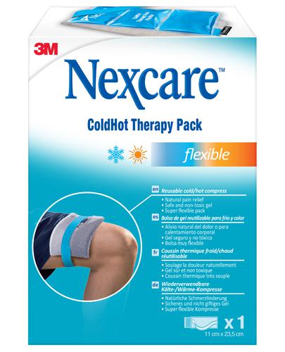 Nexcare ColdHot Therapy Pack Flexible Zimno-Ciepły okład wielokrotnego użytku 11 cm x 23,5 cm, 1 sztuka zdjęcie