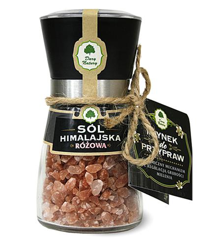 Dary Natury Sól himalajska różowa, 180 g, cena, opinie, skład zdjęcie