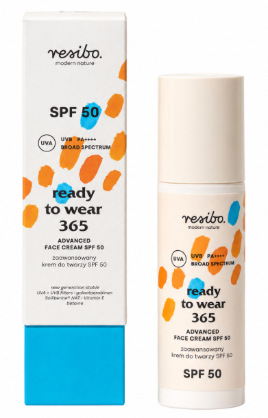Resibo Ready To Wear 365 Zaawansowany krem do twarzy SPF 50, 50 ml