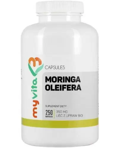 MyVita Moringa oleifera 350 mg 250 kapsułek zdjęcie