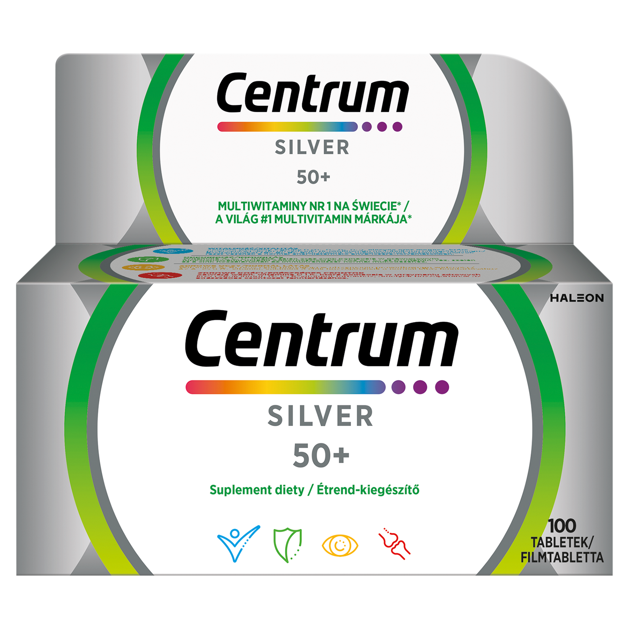 Centrum Silver 50+ 100 tabletek zdjęcie
