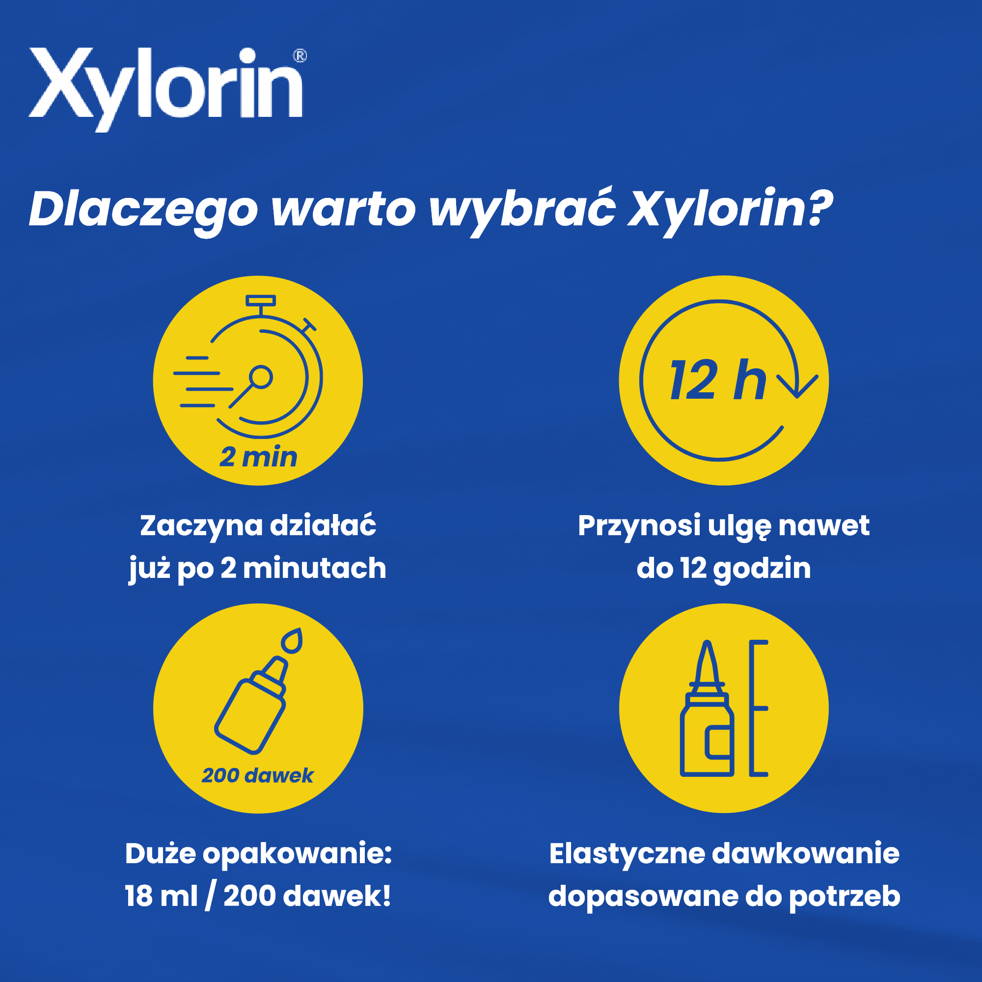 Xylorin 0,55 mg/ml aerozol do nosa 18 ml