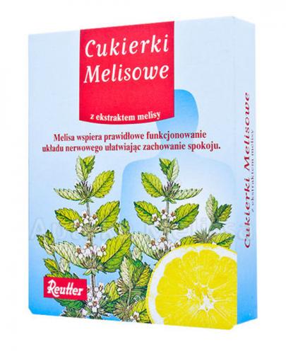 REUTTER Cukierki melisowe - 50 g - cena, opinie, stosowanie zdjęcie