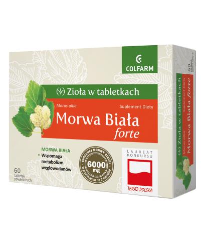 Morwa Biała Forte, tabletki powlekane, 60 sztuk zdjęcie