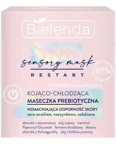 Bielenda Skin Restart Sensory Mask kojąco-chłodząca maseczka prebiotyczna 50 ml zdjęcie