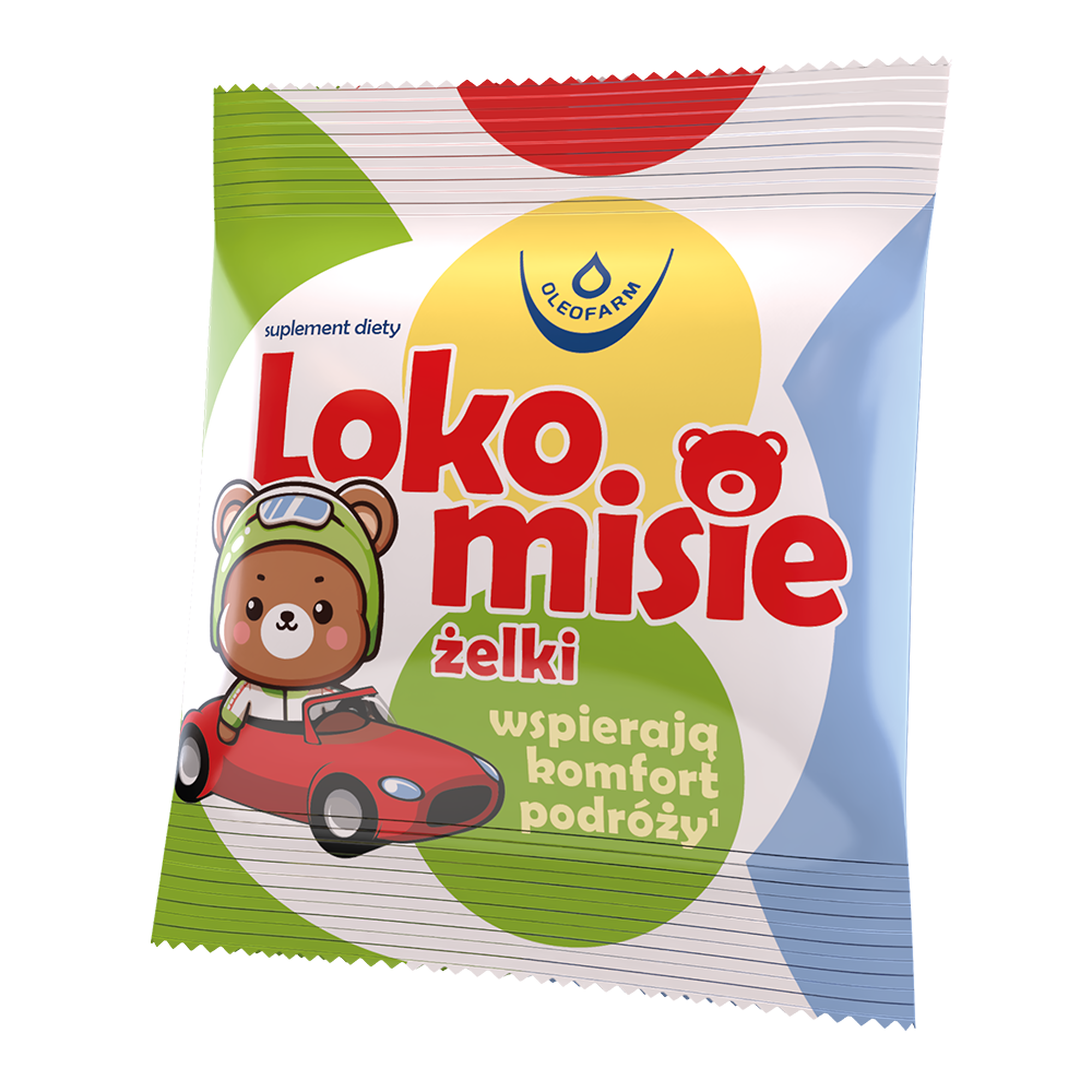 Lokomisie, żelki, 4 sztuki zdjęcie