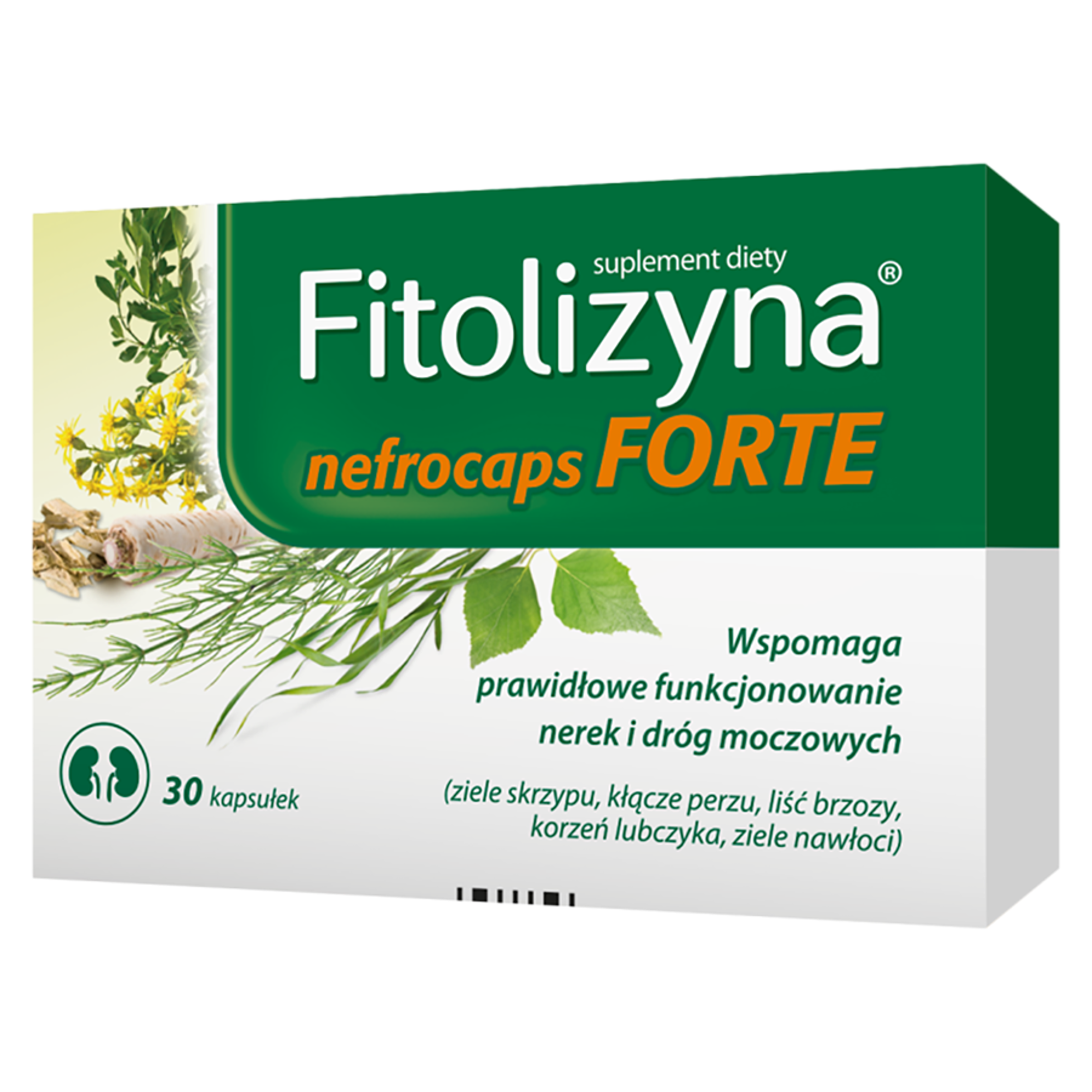 Fitolizyna nefrocaps forte 30 kapsułek zdjęcie