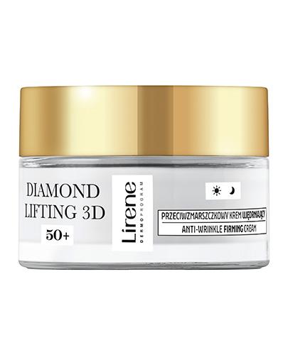 Lirene DIAMENTOWY LIFTING 3D Przeciwzmarszczkowy krem ujędrniający 50+, 50 ml zdjęcie