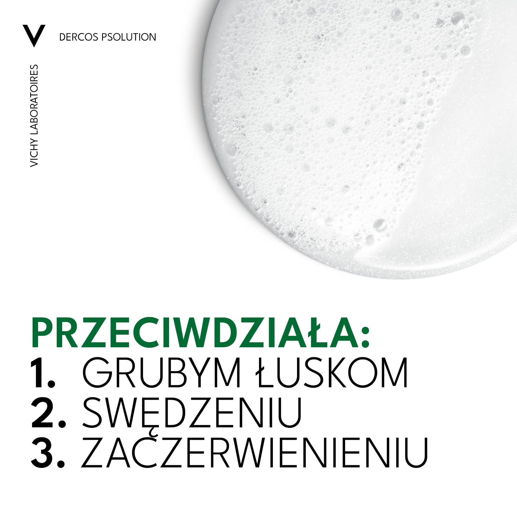 Vichy Dercos PSOlution, szampon keratolityczny dla skóry głowy z tendencją do łuszczycy, 200 ml