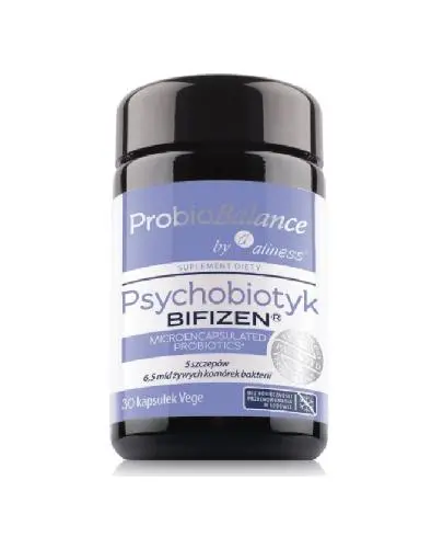  Aliness ProbioBalance, Psychobiotyk Bifizen 6,5 mld, kapsułki vege, 30 sztuk zdjęcie