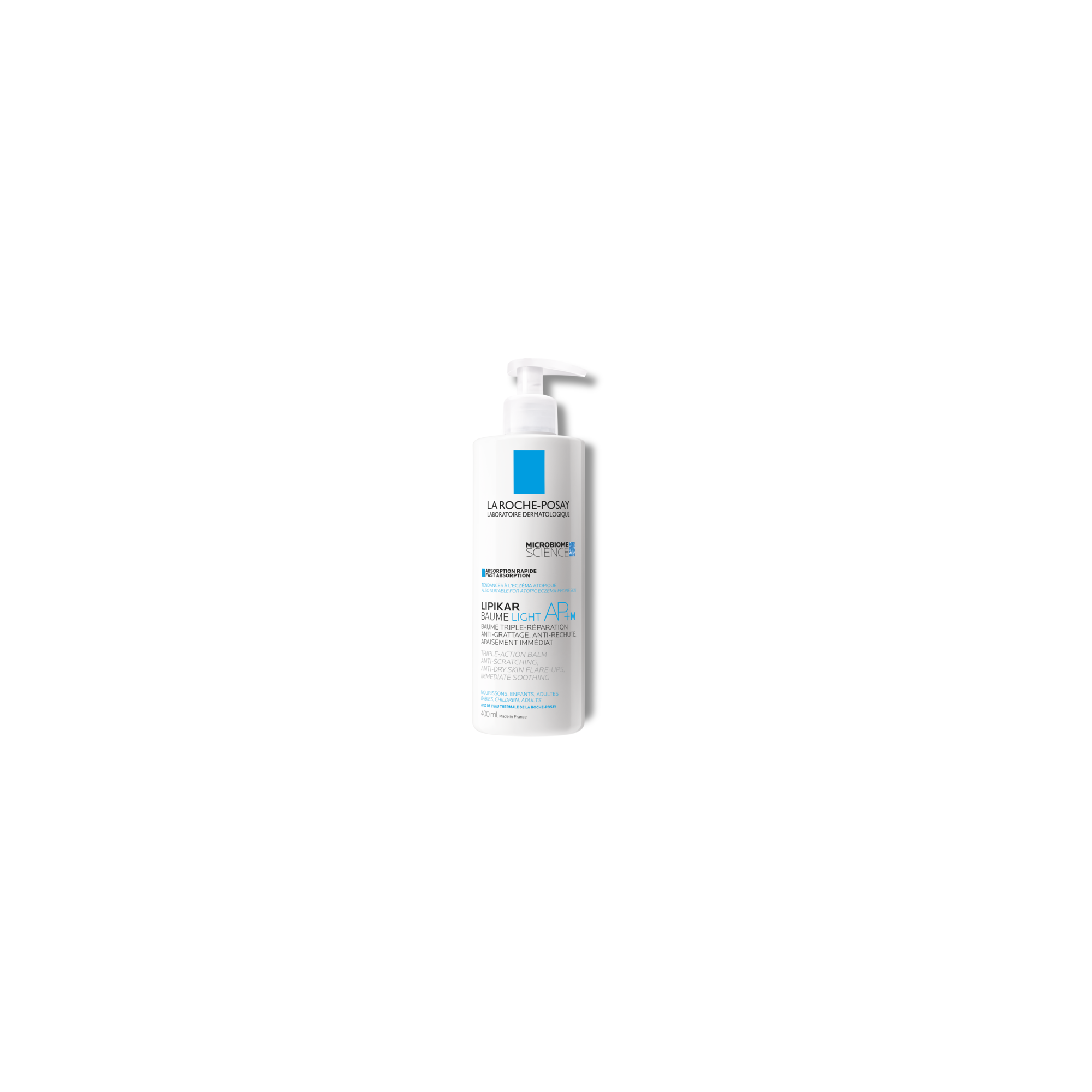 La Roche Posay Lipikar Baume Light AP+M, regenerujacy balsam do ciała przeciw podrażnieniom, 400 ml
