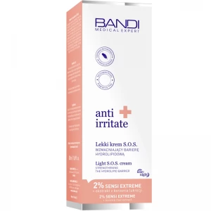BANDI Medical Expert anti irritate Lekki krem S.O.S. wzmacniajacy barierę hydrolipidową, 50 ml