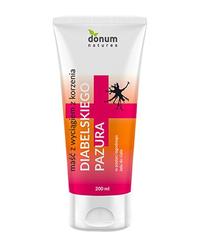 Donum Naturea maść z wyciągu z diabelskiego pazura, 200 ml, cena, opinie, skład zdjęcie