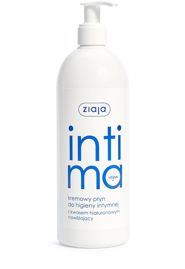 ZIAJA INTIMA Płyn do higieny intymnej z kwasem hialuronowym - 500 ml - cena, opinie, skład zdjęcie