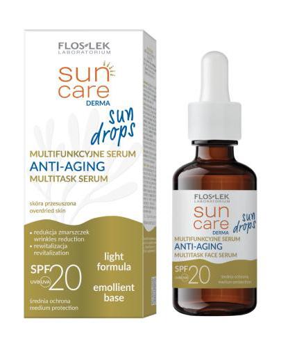 FLOSLEK Sun Drops Multifunkcyjne Serum Anti-Aging SPF 20, 30 ml zdjęcie