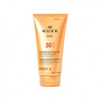 NUXE Sun Mleczko do opalania twarzy i ciała (tuba) SPF50, 150 ml 