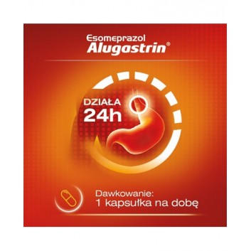 Esomeprazol Alugastrin, 14 kapsułek