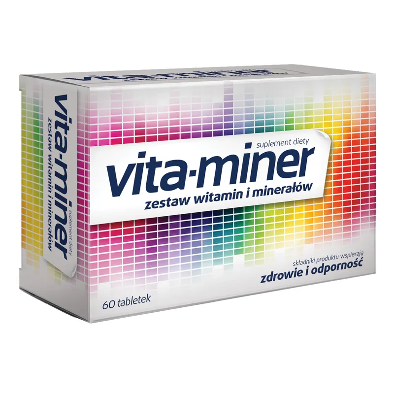 Vita-miner, tabletki, 60 sztuk zdjęcie