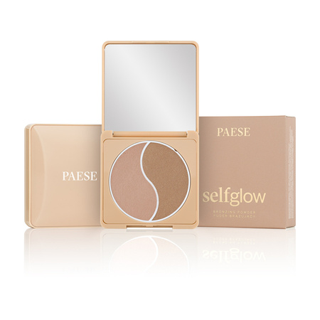Paese Selfglow puder brązujący Light, 6 g