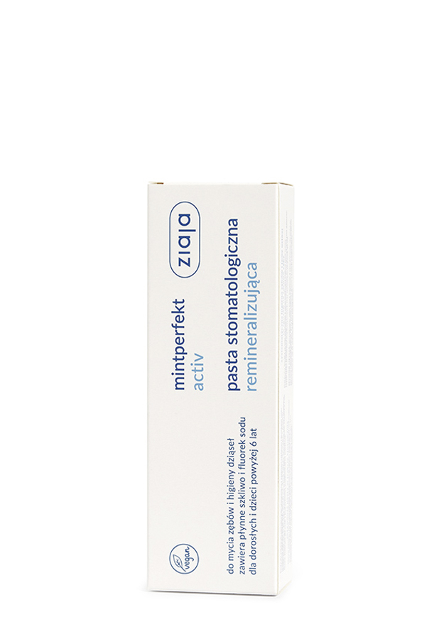 Ziaja MintPerfekt activ pasta stomatologiczna remineralizująca 75 ml zdjęcie