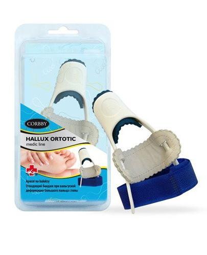 CORBBY HALLUX ORTOTIC Aparat na haluksy lewy - 1 szt. zdjęcie