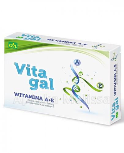 VITAGAL Witamina A+E 90 mg - 60 kaps. zdjęcie