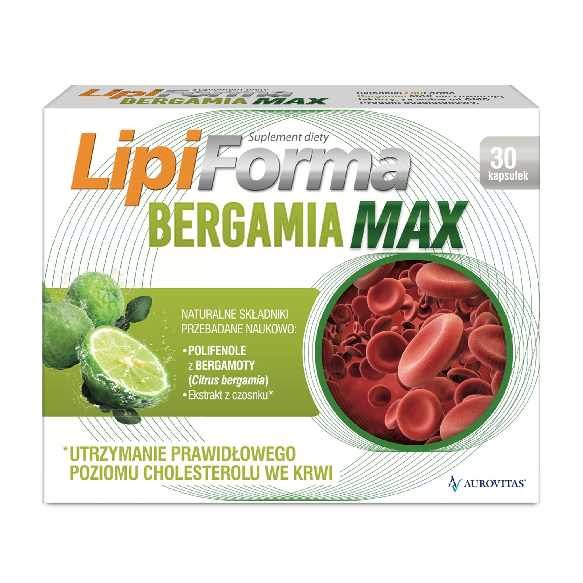 Lipiforma Bergamia Max, kapsułki, 30 sztuk zdjęcie