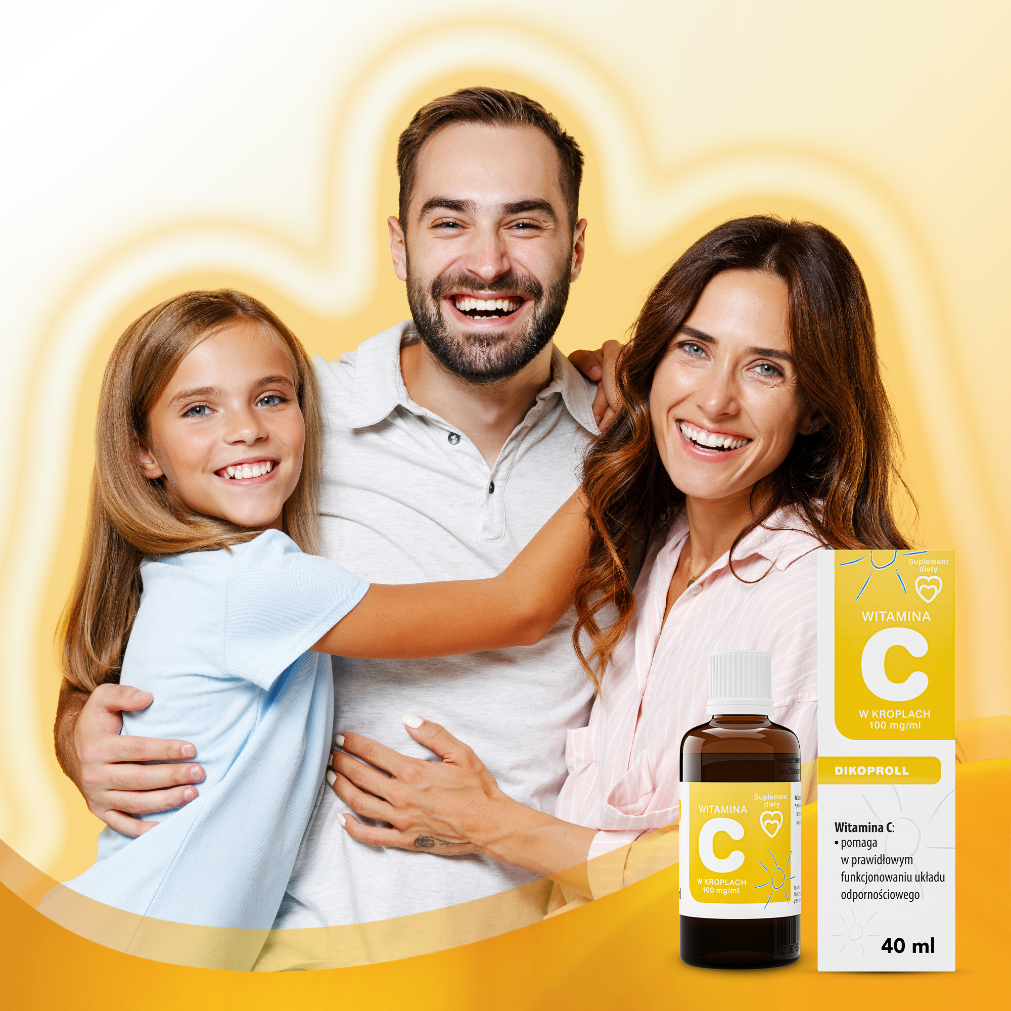 Dikoproll Witamina C w kroplach 100 mg/ml, 40 ml