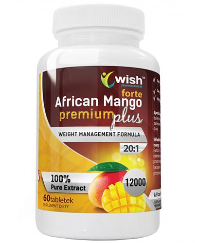 Wish African Mango Premium Plus - 60 tabl.- cena, opinie, właściwości zdjęcie