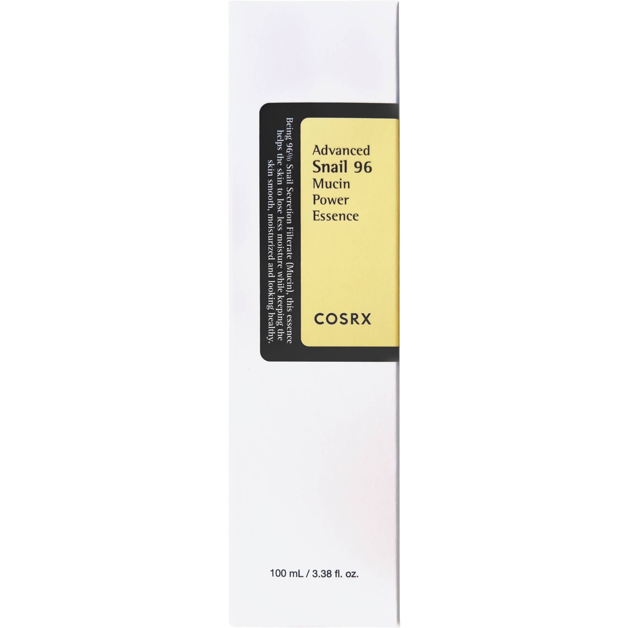 Cosrx Advanced Snail 96 Mucin Power Essence, nawilżająca esencja ze śluzu ślimaka, 100 ml