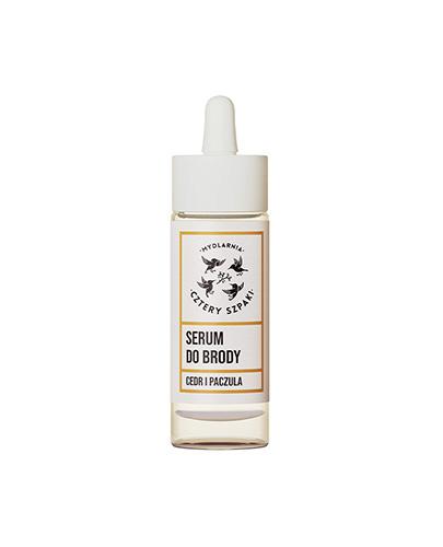 Mydlarnia Cztery Szpaki Serum do brody Cedr i Paczula, 30 ml zdjęcie