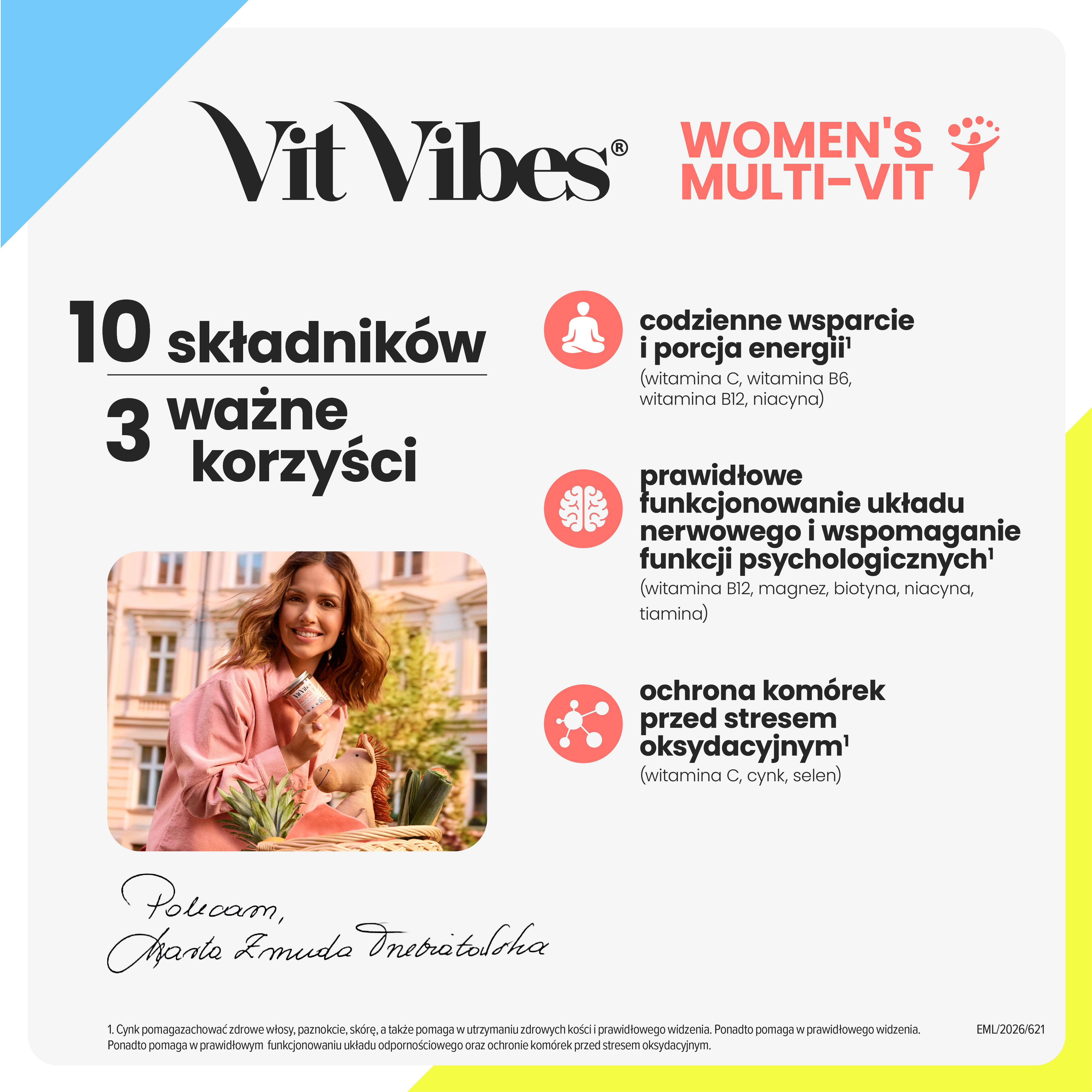 Vit Vibes Womens's Multi-Vit, żelki, 60 sztuk