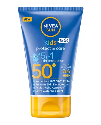 Nivea Sun Kids protect & care 5in1 balsam ochronny do opalania dla dzieci SPF50+ 50 ml zdjęcie