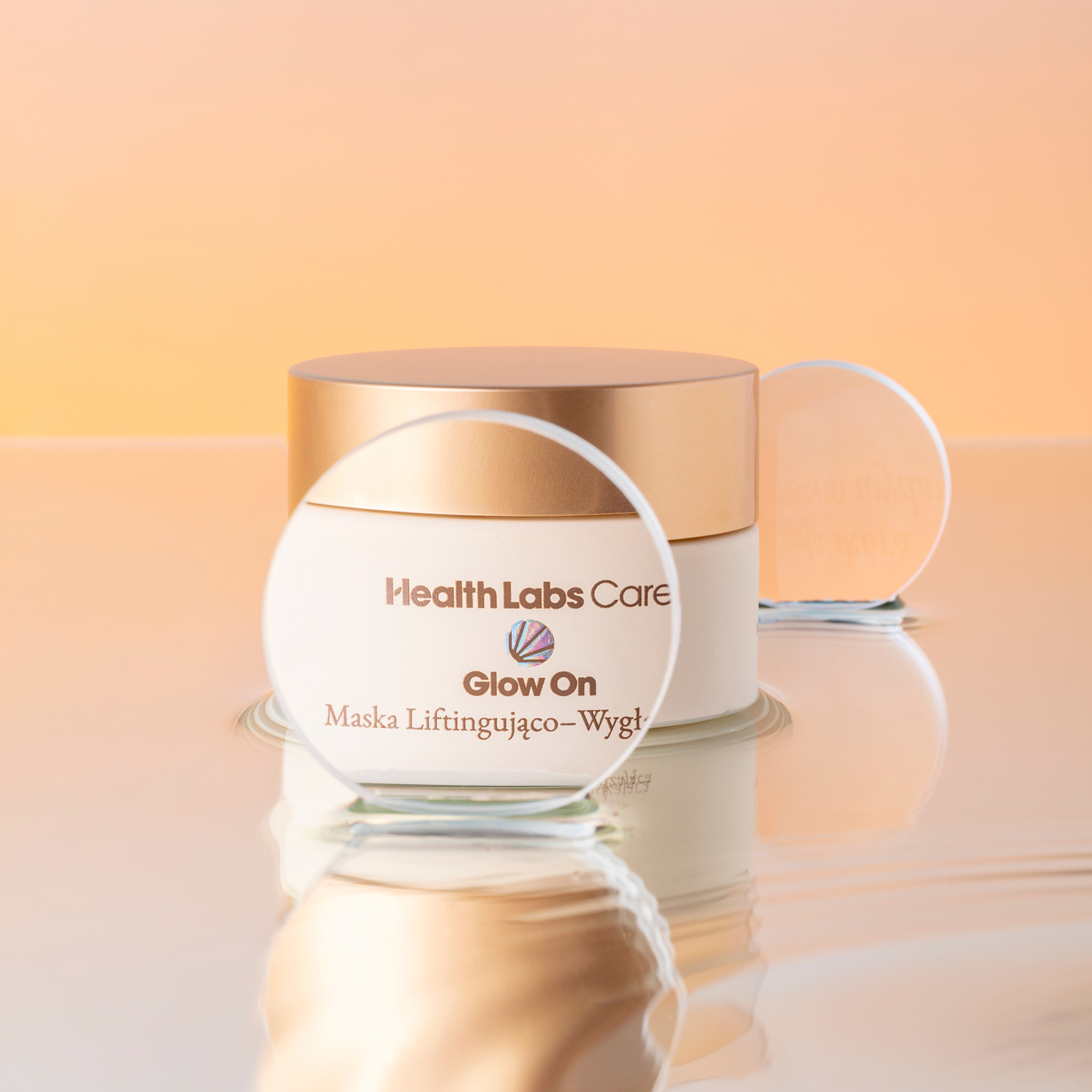 Health Labs Care, Glow On, maska liftingująco-wygładzająca, 50 ml